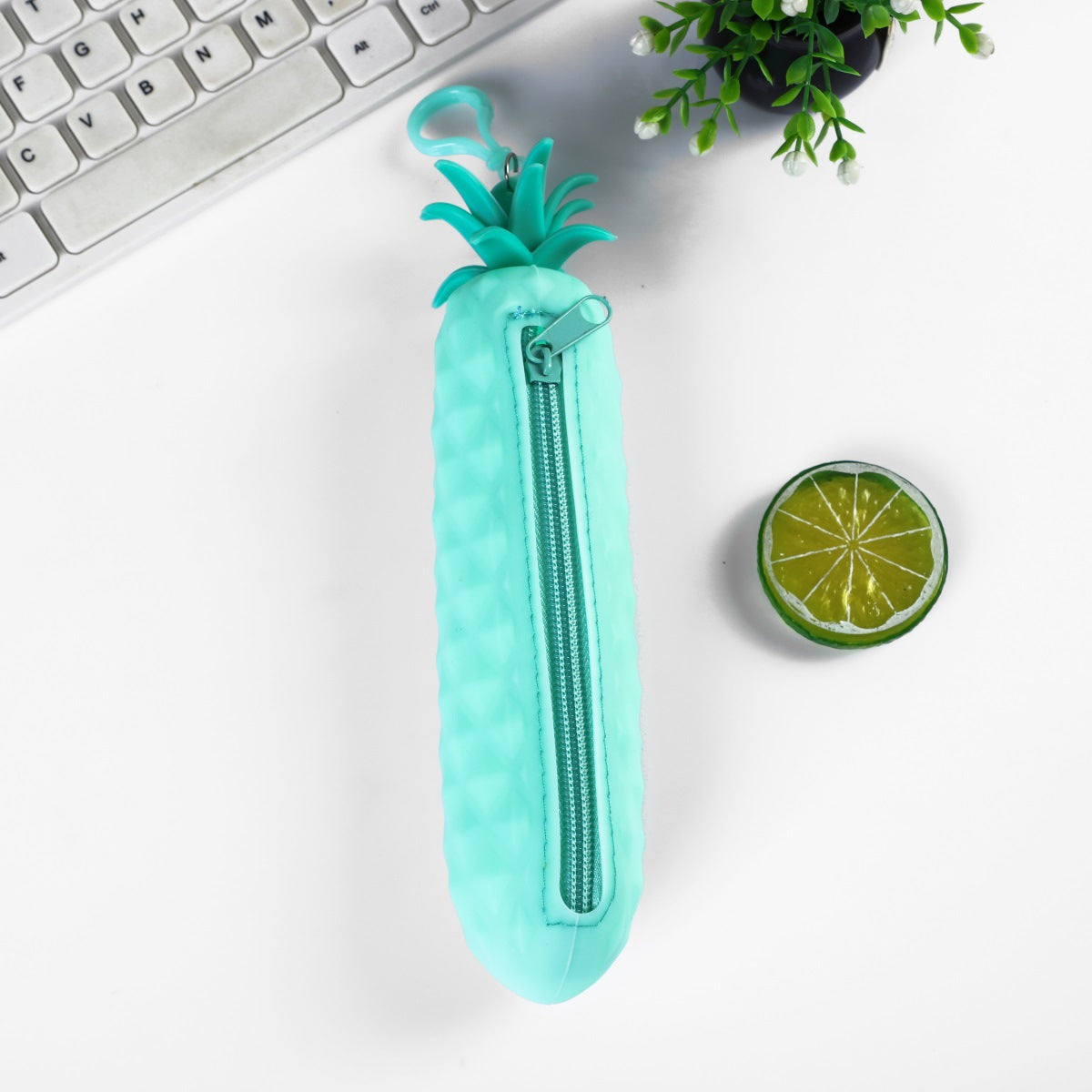 Wholesale Fruit and Vegetable Silicone Pencil Case